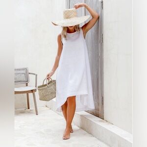 Magic linen royal toscana linen dress